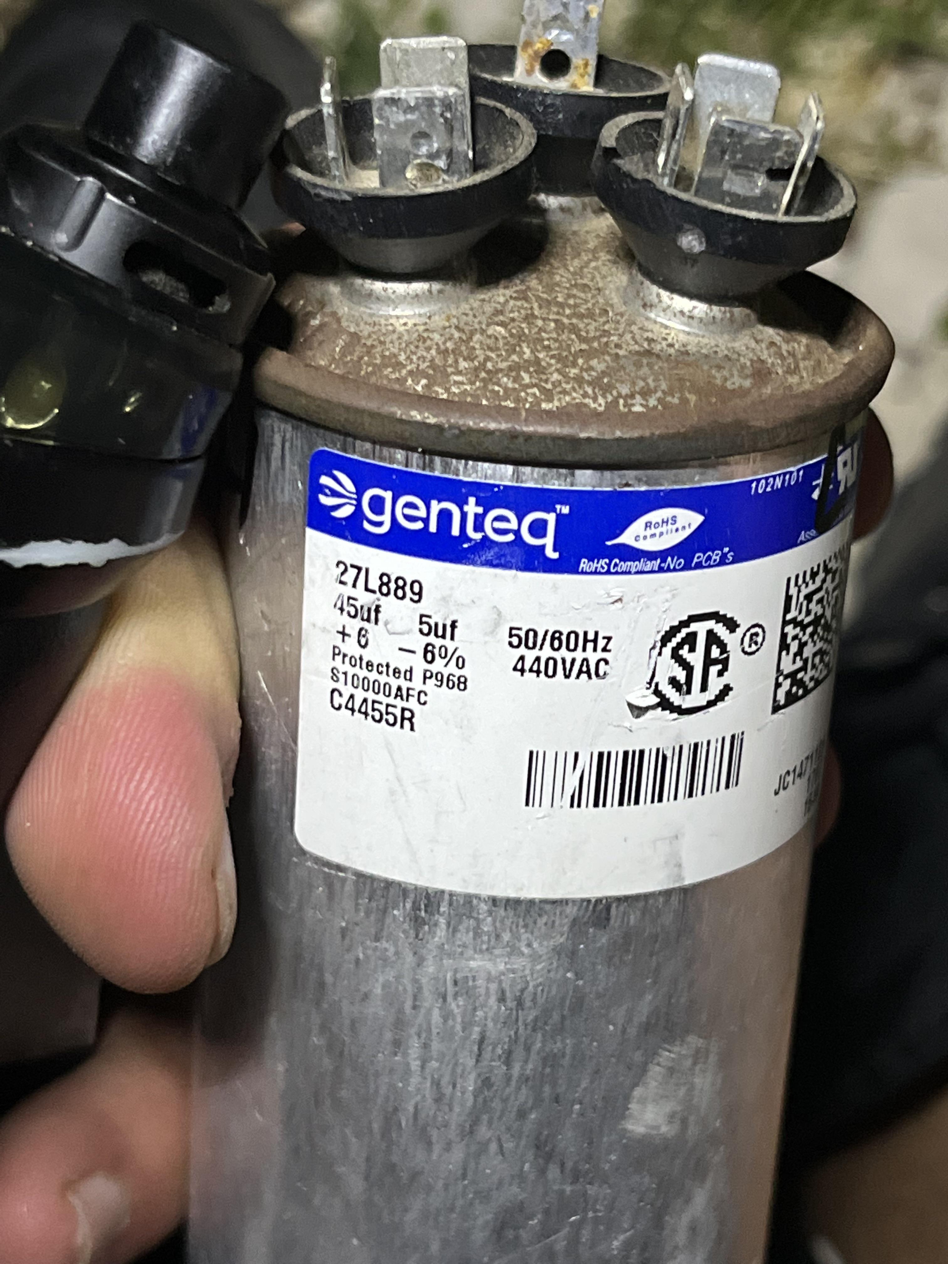 Can I Replace a 35/5 Capacitor With a 40/5