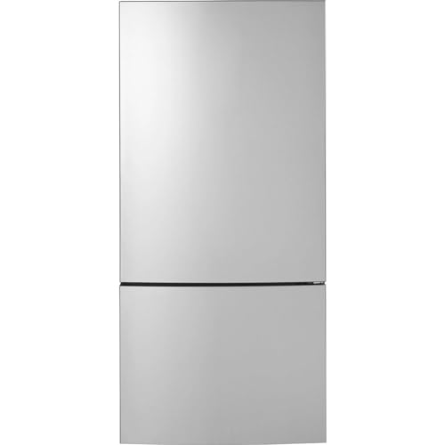 GE® ENERGY STAR® 17.7 Cu. Ft. Counter-Depth Bottom-Freezer Refrigerator