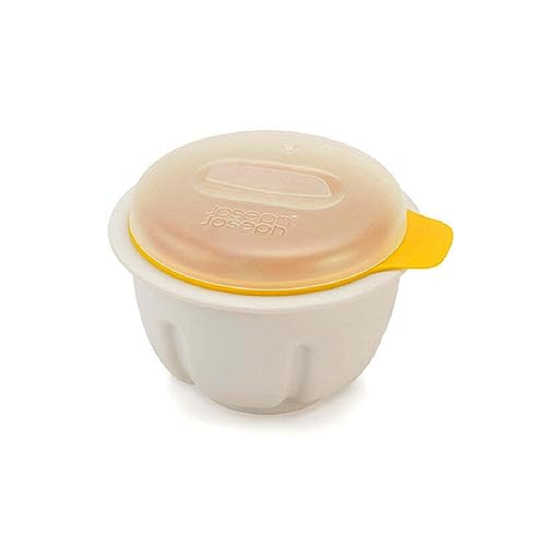 Joseph Joseph M-Poach Microwave Egg Poacher, One-size, White/Yellow