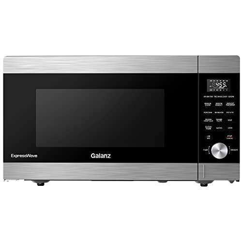 Galanz Microwave Oven ExpressWave with Patented Inverter Technology, Sensor Reheat, ...