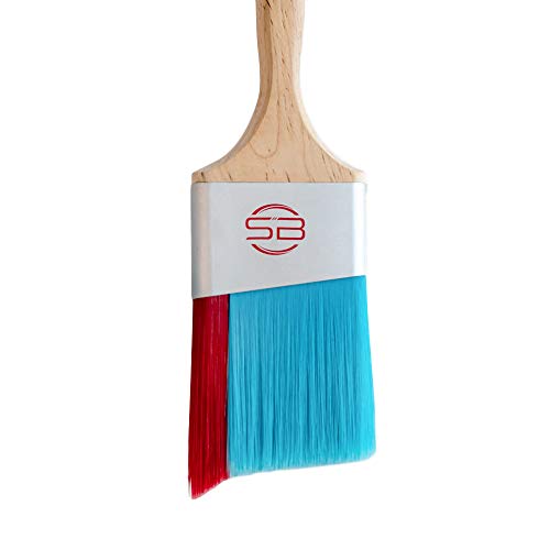 Stinger Brush - Professional Interior Paint Brush with Fill-A-Blend Technology, Angle Brush for Cutting in, Edges, Trim, and Walls (1, 3 Inch - Stinger)