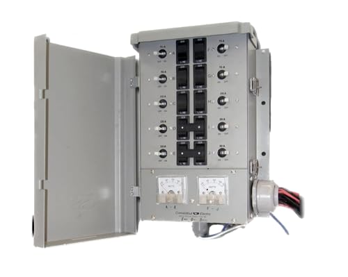 Connecticut Electric EmerGen Transfer Switch - 50 Amp, 10-Circuit, 12500 ...