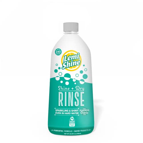Lemi Shine - Shine + Dry Natural Dishwasher Rinse Aid, ...