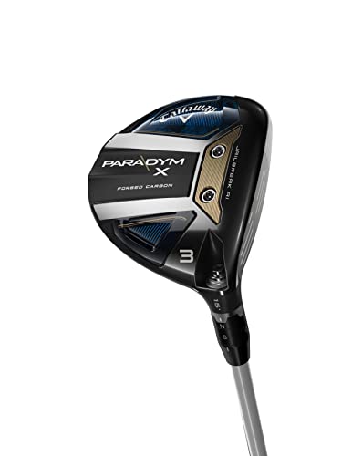 Callaway Golf 2023 Paradym X Fairway Wood (Right Hand, Hzrdus Silver 60G Shaft, Stiff Flex, 3 Wood)