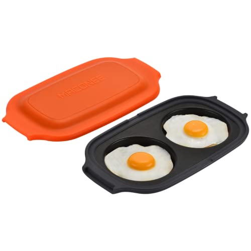 MACONEE Microwave Egg Fryer | Microwave Egg Cooker & Poacher ...