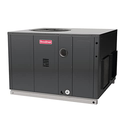 Goodman 3 Ton 13.4 SEER2 80,000 Btu 80% Afue Dual Fuel Package Heat Pump - Free Thermostat Included