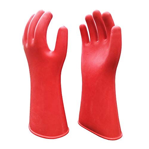 ShuangAn Electrical Insulated Lineman Rubber Gloves Electrician High Voltage Hand ...