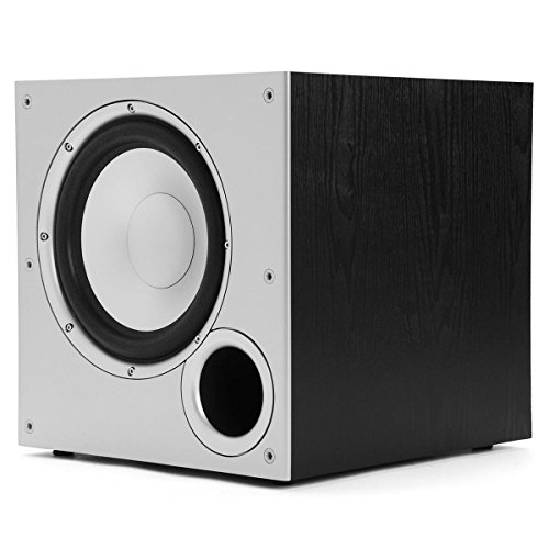 Polk PSW10 10 Inch Powered Subwoofer Up to 100 Watts with Power Port Technology (Black)