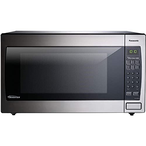 Panasonic 2.2 Cu. Ft. 1250W Genius Sensor Countertop/Built-In Microwave Oven ...