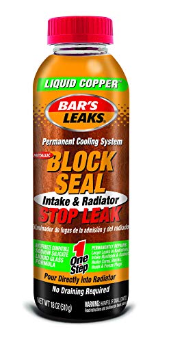 Bar's Leaks 1109 Block Seal Liquid Copper Intake and Radiator ...