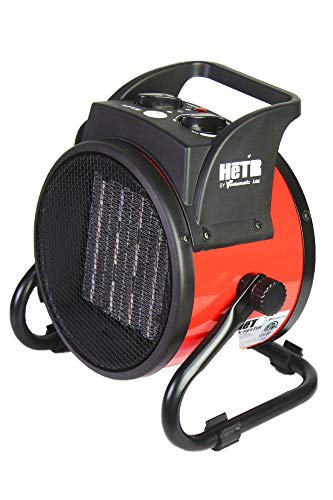 HeTR Portable Space Heater 1500 Watt Forced Air Heater with ...