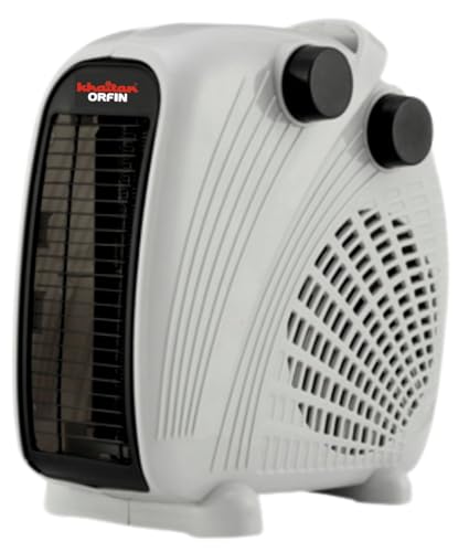 Khaitan Avaante KA-2115 2000 Watt Fan Heater with 1 Year Warranty (Grey, Pack of 1)