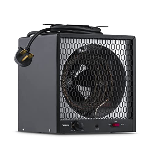 NewAir Portable Heater (240V) Portable Electric Garage Heater Heats Up ...