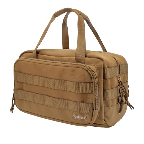 Coreflex 12-Inch Heavy Duty Tool Bag, Tactical Bag, Gear Bag, Range Bag, EDC Bag,Tool Bag for cars, Multi-Purpose Work Bag for Mechanics, Electrician, Carpenters, Builders,Plumbers 12