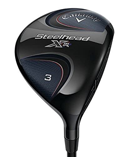 Callaway Men's Steelhead XR Fairway Wood, Left Hand, Graphite Shaft, Regular Flex, 3 Wood, 15 Degrees