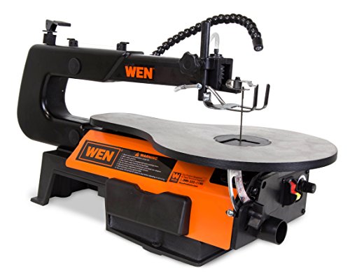 WEN Variable Speed Scroll Saw, 16-Inch with Work Light (3921)