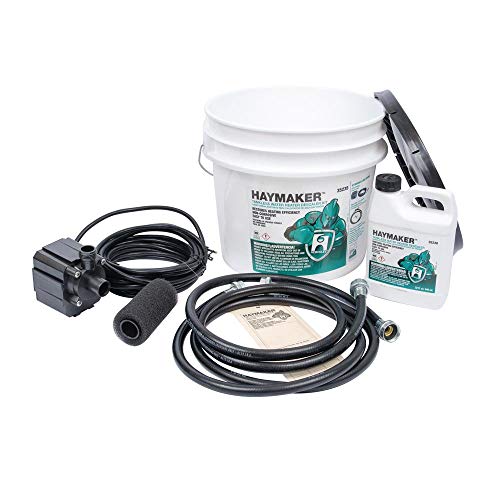 Hercules 35235 Haymaker Tankless Water Heater Descaler Kit with Pump and Hoses, 32 oz.