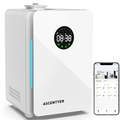 ASCENTYER 2024 New Smart Bluetooth HVAC Scent Diffuser for Whole ...