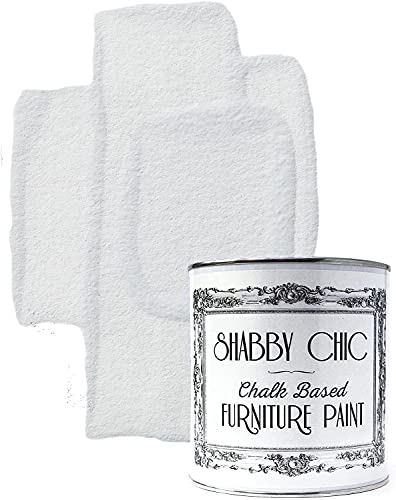 Shabby Chic Chalk Based Furniture Paint 1 litre (Winter White)