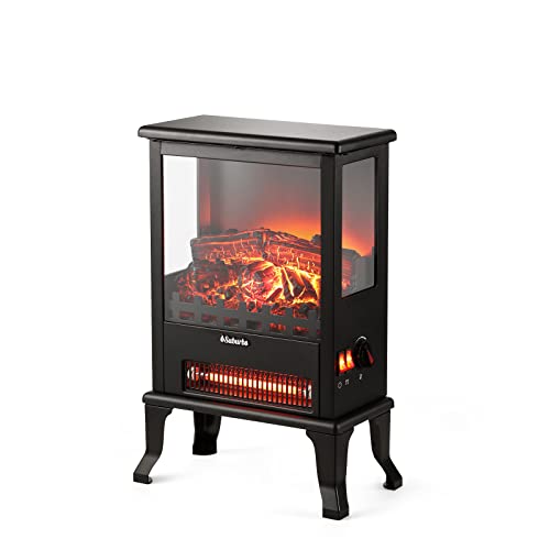 TURBRO Suburbs TS17Q Infrared Electric Fireplace Stove, 19