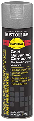 Rust-Oleum Corporation V2100 Cold Galvanizing FLAT 15 OZ. SPRAY, Gray