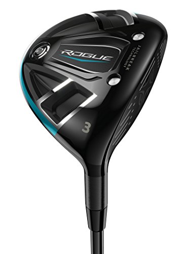 Callaway Golf 2018 Men's Rogue Fairway Wood, Left Hand, Synergy, 60G Shaft, Regular Flex, 3 Wood, 15 Degrees