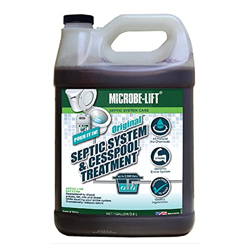 MICROBE-LIFT Septic Tank and Cesspool Treatment Enzymes - 2 Year ...