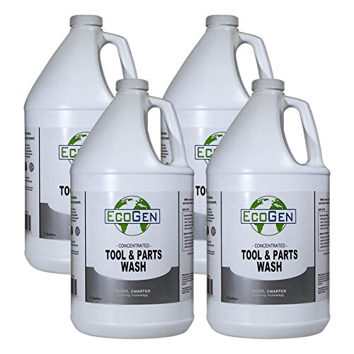 EcoGen ECOPRT-GCS Tool & Parts Cleaner Concentrate, Non-Flammable,Gallons (Case of 4)