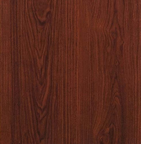 Red Brown Wood Peel and Stick Wallpaper Wood Grain Contact Paper Self Adhesive Film Removable Textured Wood Panel Decorative Wall Covering Faux Vinyl Cabinet Countertop 78.7”x17.7”