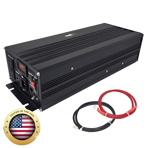 PumpSpy 2000W Sump Pump Battery Backup System, Safe Back Up System for Emergency and Power Outage, Superior Home Silent Sump Pump Backup Power Supply with Intelligent Cooling