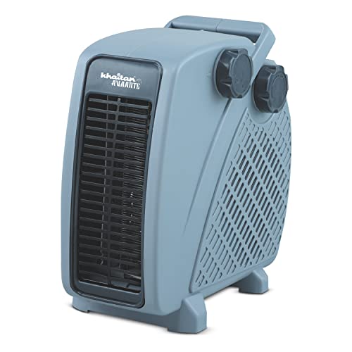 KHAITAN AVAANTE Fan Heater KA 2115 Room Heater (Grey, 2000 Watts)