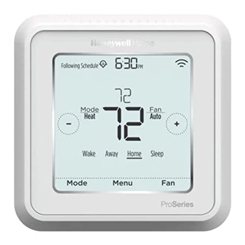 Honeywell TH6320WF2003/U Lyric T6 Thermostat, 3 Heat / 2 Cool ...