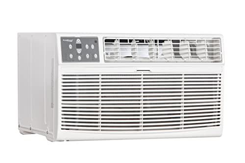 Koldfront WTC14001WSLV 14000 BTU 208/230V Through the Wall Air Conditioner with 10600 BTU Heater with Remote and Sleeve