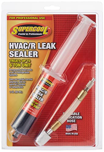 TSI Supercool 28399 HVAC Leak Stop Syringe with Application Hose, 2 fl. oz. (60 mL)
