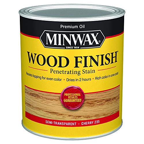 qt Minwax 70009 Cherry Wood Finish Oil-Based Wood Stain