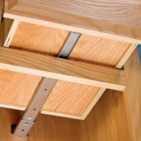 Can You Put Drawer Slides on the Bottom