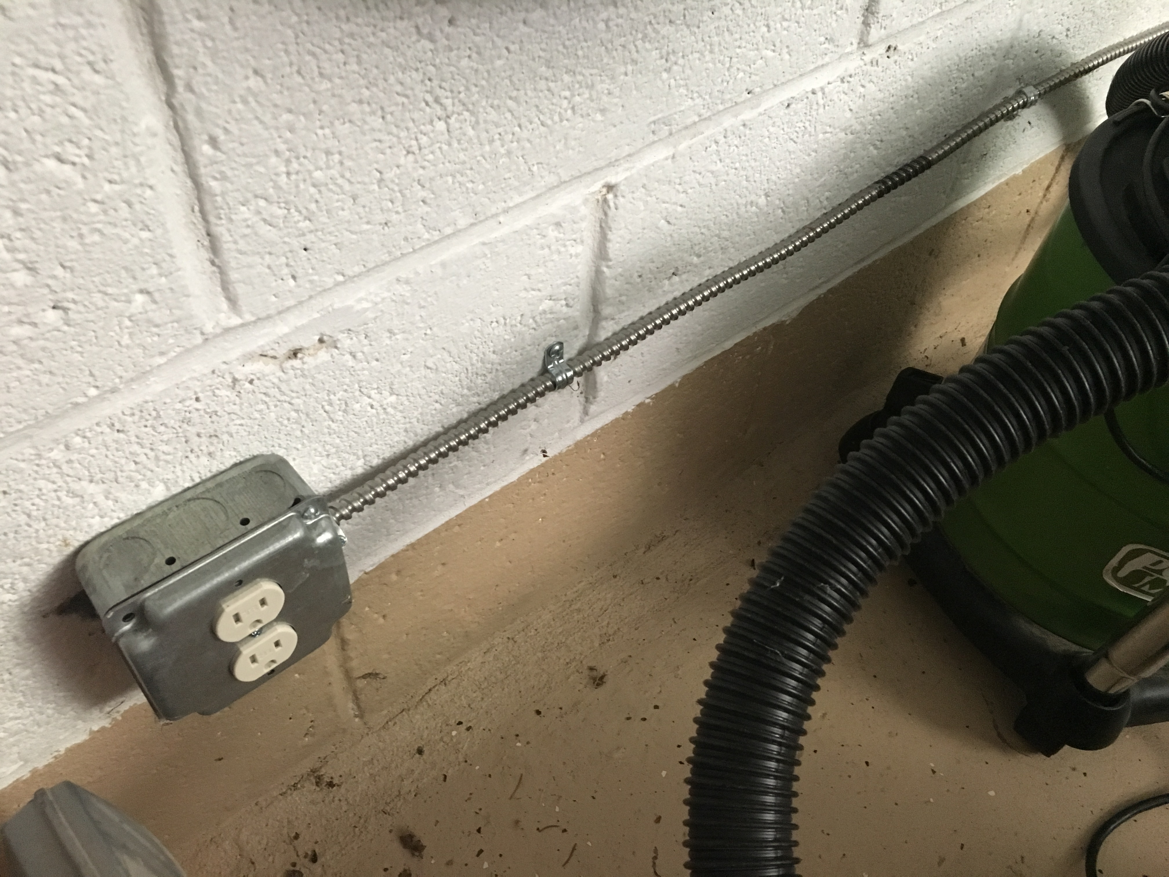 Can You Run Mc Cable Exposed in Garage