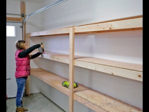 How to Build Shelving for Garage