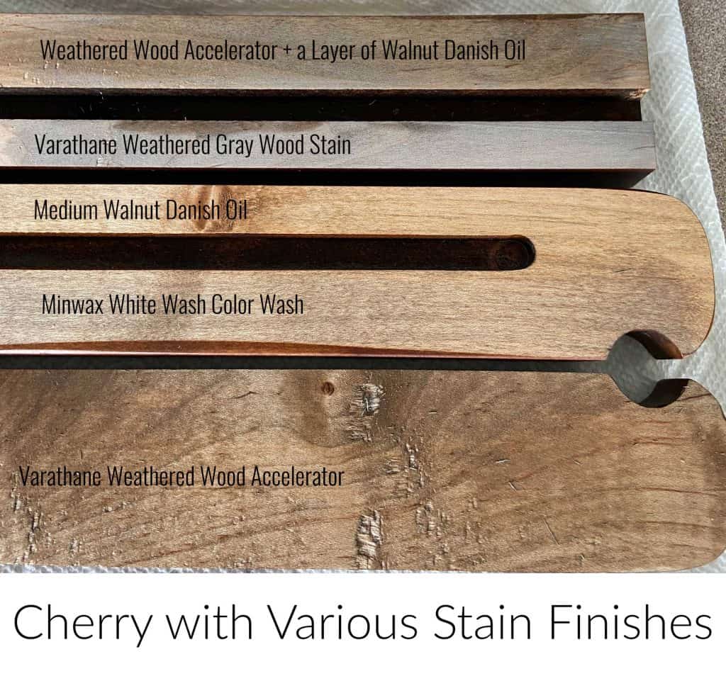 Can You Stain Cherry Wood